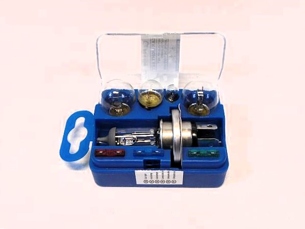 Reservelampenset met H4 lamp 12 Volt