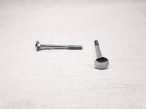 Slotbout M6 x 70 mm met moer, verzinkt, per stuk