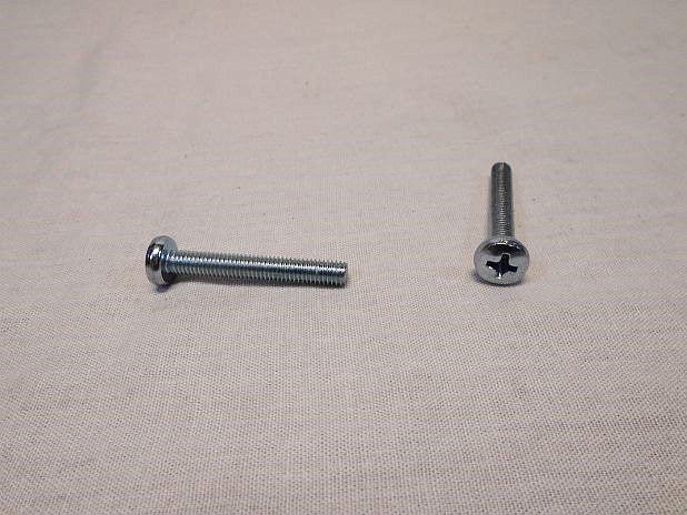 Machineschroef M5 x 35 mm verzinkt bolkop PH2, per stuk