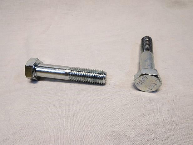 Zeskantbout M16 x 90 mm verzinkt, per stuk