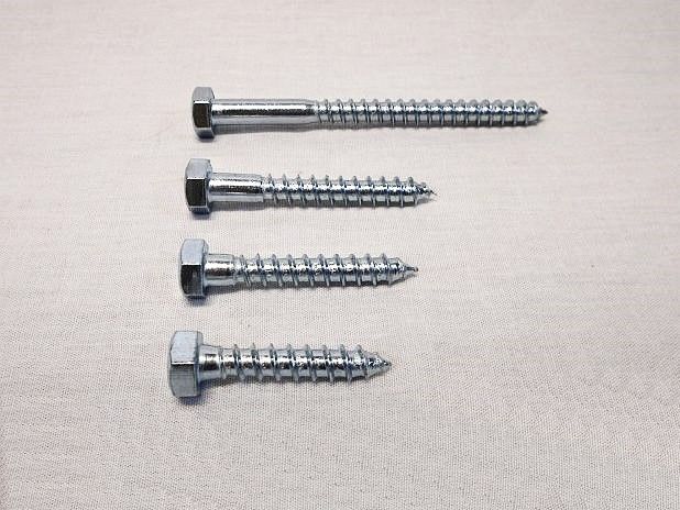 Houtdraadbout 8 x 50 mm verzinkt, per stuk
