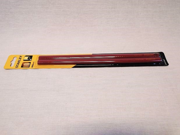 Timmermanspotloden Stanley 300 mm lang, verpakking 2 stuks