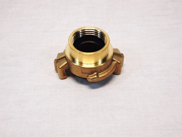 GEKA snelkoppeling met 3/4 inch binnendraad, messing
