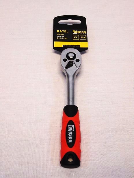 Ratel 1/4 inch aansluiting, 72-tands en quick-release