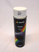 Spuitbus primer wit MOTIP DUPLI, 500 ml.
