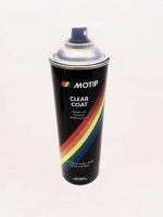 Spuitbus blanke lak (clear coat) hoogglans MOTIP DUPLI